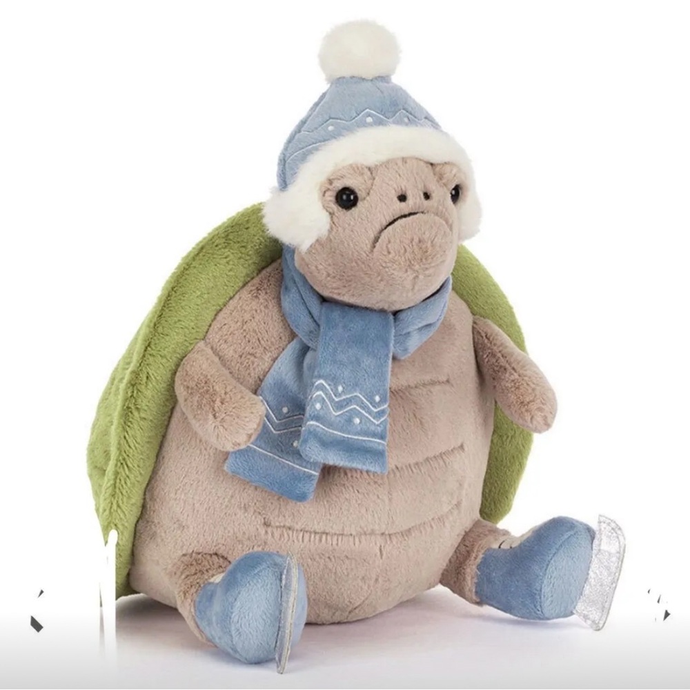 NWT Jellycat Timmy skating Turtle